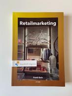 Boek Retailmarketing 6e druk, Boeken, Economie, Management en Marketing, Zo goed als nieuw, Noordhoff Uitgevers, Economie en Marketing