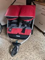 Thule urban glide double, Kinderen en Baby's, Tweelingen en Meerlingen, Ophalen of Verzenden, Kinderwagen of Buggy, Zo goed als nieuw