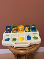 Vintage 1990 sesamstraat playskool pop-up speelgoed, Ophalen of Verzenden, Overige typen
