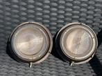 2 Koperlook wandlampjes - 12 Vdc, Ophalen of Verzenden, Gebruikt, Elektra en Verlichting, Zeilboot of Motorboot