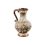 Vaas Fat Lava West Germany Stein Keramik Vintage Aardewerk 2, Gebruikt, Overige kleuren, Aardewerk of Porselein, Ophalen of Verzenden