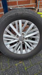 Volkswagen T-Roc Velgen Steek 5x112 met Banden 225 55 16, Gebruikt, 16 inch, Banden en Velgen, Ophalen of Verzenden