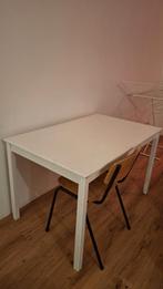 Witte tafel Ingo Ikea, Huis en Inrichting, Ophalen, Gebruikt, 100 tot 150 cm, 50 tot 100 cm