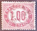 Italië - Dienst nr. 5, Verzenden, Gestempeld
