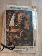 Compleet borduurpakket - Le Braconnier d'apres Arnold, Hobby en Vrije tijd, Borduren en Borduurmachines, Ophalen of Verzenden