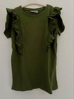Apart shirtje TUMBLE ‘N DRY mt134/140 ALS NIEUW (groen), Meisje, Ophalen of Verzenden, Zo goed als nieuw, Shirt of Longsleeve