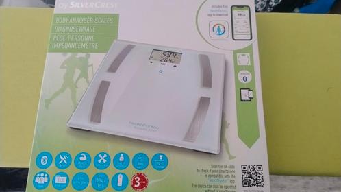 Silvercrest Slimme Weegschaal - Nieuw!, Witgoed en Apparatuur, Weegschalen, Nieuw, Digitaal, Personenweegschaal, 1 tot 500 gram