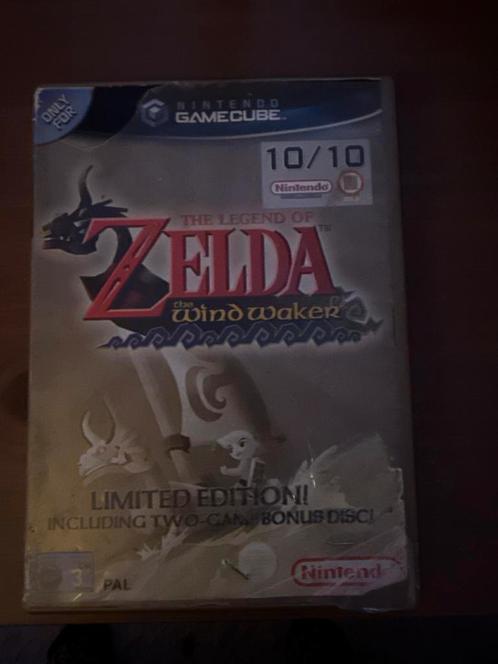 Zelda Wind Waker Limited Edition GameCube, Spelcomputers en Games, Games | Nintendo GameCube, Gebruikt, Avontuur en Actie, 1 speler