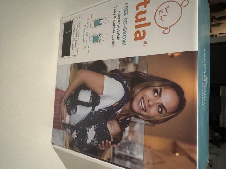 Draagzak tula zwart, Kinderen en Baby's, Babydragers en Draagdoeken, Nieuw, Draagzak, Buik of Rug, Overige merken, Ophalen of Verzenden