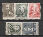postzegels NVPH 305 / 309 Zomerzegels 1938 (postfris)., Postzegels en Munten, T/m 1940, Verzenden, Postfris
