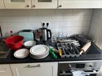 Full kitchen bundle - plates, pots, cutlery, glassware etc, Ophalen, Gebruikt