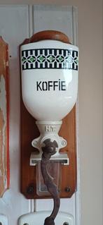 Antieke Wand Koffiemolen - Vintage Keukenaccessoire, Ophalen of Verzenden
