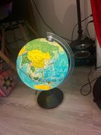 Globe met licht wereldbol, Huis en Inrichting, Ophalen, Interactief, Gebruikt