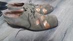 Retro suede disco schoenen 44, Kleding | Heren, Carnaval, Overige maten, Ophalen of Verzenden, Accessoires