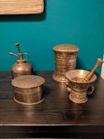 Diverse bronzen en koperen antieke artikelen, Antiek en Kunst, Antiek | Koper en Brons, Ophalen