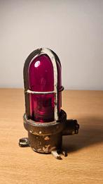 Vintage Scheepslamp / Putslamp - Industria Rotterdam, Ophalen of Verzenden, Gebruikt, Industrieel