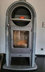Houttkachel met speksteen, Ophalen, Houtkachel, Zo goed als nieuw, Vrijstaand