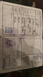 Duitse wo2 kenkaarten man en vrouw, Ophalen of Verzenden, Duitsland