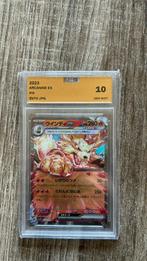 Pokémon slab arcanine JAPANS. Mint 10 graded, Ophalen of Verzenden, Zo goed als nieuw