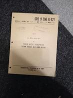 technische handboeken, Verzenden, Zo goed als nieuw, Landmacht, 1945 tot heden