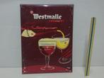 Reclameplaat Westmalle Trappist, Ophalen of Verzenden, Gebruikt, Reclamebord, Plaat of Schild, Overige merken