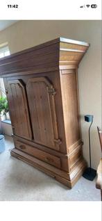 Mooie houten kuifkast €125, Huis en Inrichting, Ophalen, Gebruikt, 100 tot 150 cm, Eikenhout