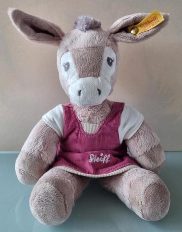 STEIFF: ezel Issy 238581 (Esel / donkey) 28 cm. beschikbaar voor biedingen