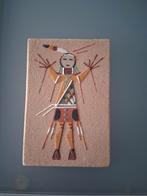 Zandkunstwerk Native American, Antiek en Kunst, Kunst | Niet-Westerse kunst, Ophalen of Verzenden