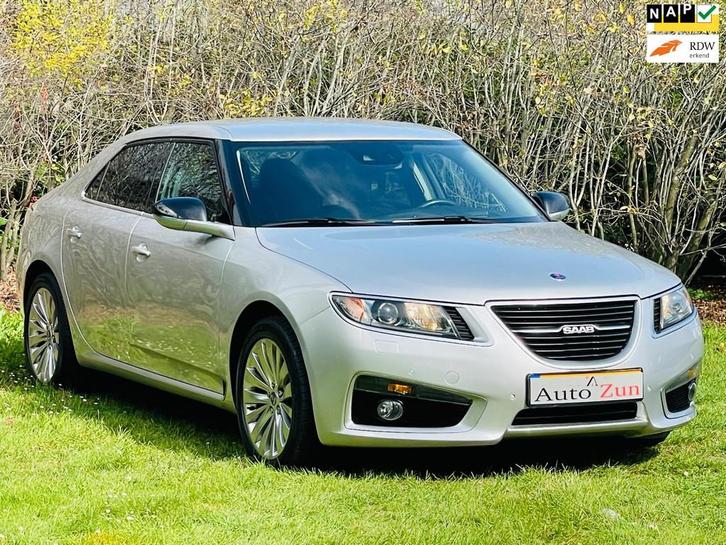 Saab 9-5 2.8T Aero Exklusiv XWD/Leer/Automaat (Bij 2010), Auto's, Saab, Bedrijf, Te koop, Saab 9-5, ABS, Airbags, Airconditioning