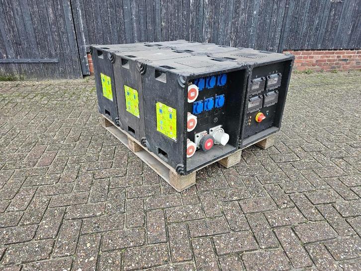 4x Verdeelkast zwerfkast Vello Cubes-60, 63A, Doe-het-zelf en Verbouw, Elektra en Kabels, Gebruikt, Overige typen, Ophalen