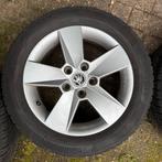 Skoda (Octavia) Winterbanden met lichtmetalen velg 205/55 R1, Auto-onderdelen, Banden en Velgen, Ophalen, Gebruikt, 16 inch, Banden en Velgen