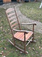 Houten Schommelstoel, Huis en Inrichting, Ophalen, Gebruikt, Bruin, Eén