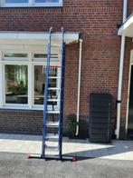 Altrex ladder 3 x 10 sports met stabilisatiebalk, Doe-het-zelf en Verbouw, Ladder, Gebruikt, 4 meter of meer, Ophalen