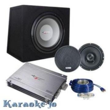 EXCALIBUR X4 Complete Car Audio Set beschikbaar voor biedingen