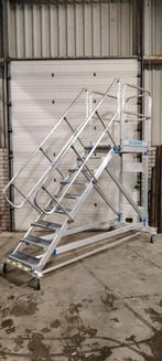 Platformladder / bordestrap, Doe-het-zelf en Verbouw, Ladders en Trappen, Ophalen of Verzenden