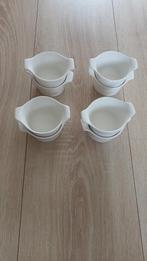 8 oven vaste schaaltjes, Keramiek, Ophalen of Verzenden, Effen, Schaal of Schalen