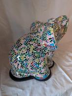 Prachtige mozaïek olifant - uniek decoratiestuk, Tuin en Terras, Tuinbeelden, Onbekend, Ophalen of Verzenden, Zo goed als nieuw