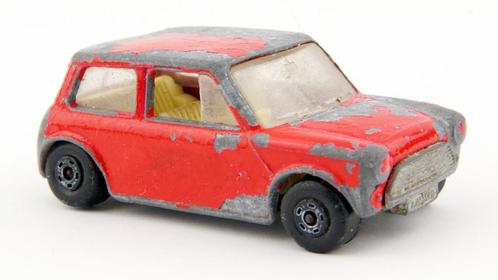 Racing Mini van Matchbox Series No.29, Hobby en Vrije tijd, Modelauto's | Overige schalen, Gebruikt, Auto, Ophalen of Verzenden
