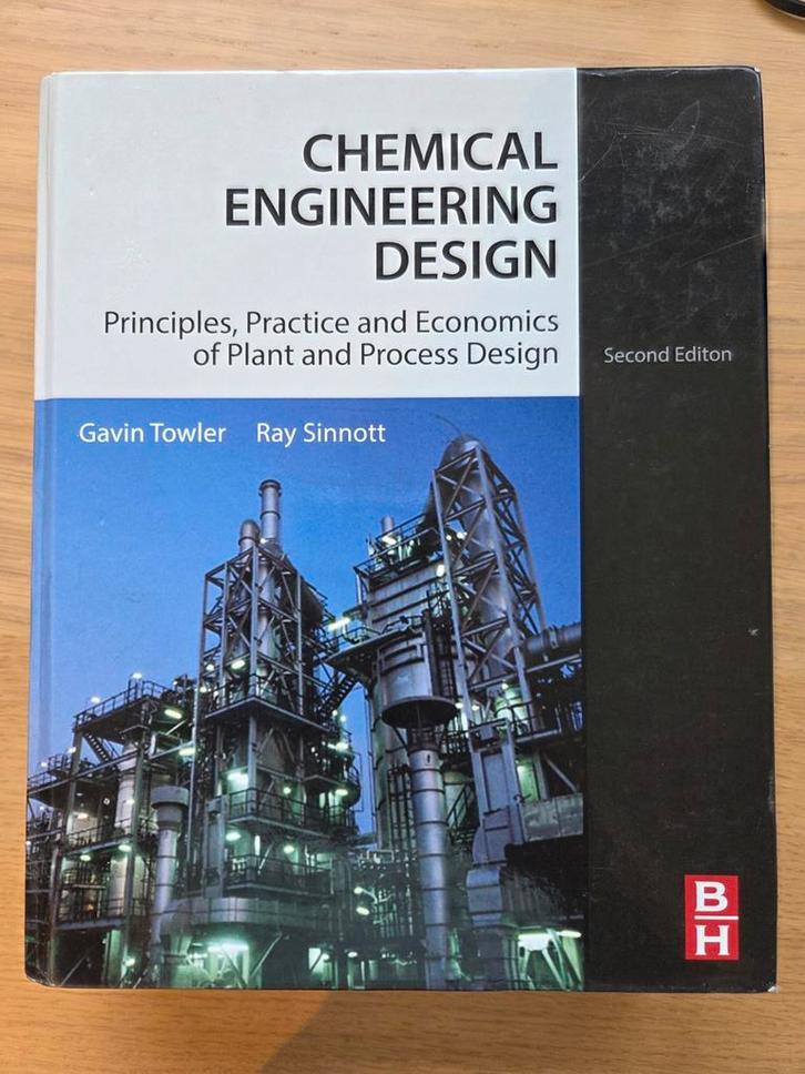 Chemical Engineering Design, Boeken, Studieboeken en Cursussen, Zo goed als nieuw, WO, Beta, Ophalen of Verzenden