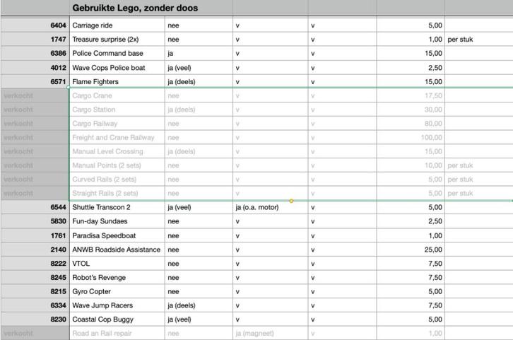 Lego diverse modellen, Kinderen en Baby's, Speelgoed | Duplo en Lego, Gebruikt, Lego, Ophalen of Verzenden