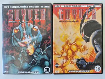 Guyver 1, 2, 3 + 4, 5, 6 beschikbaar voor biedingen