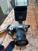 2x Canon Camera's: EOS 500 & Sure Shot Classic 120, Audio, Tv en Foto, Fotocamera's Analoog, Ophalen of Verzenden, Gebruikt, Spiegelreflex