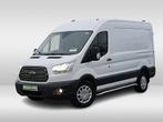 Ford Transit 350 2.0 TDCI L2H2 Trend automaat, airco, navi,, Auto's, Bestelauto's, Euro 6, 4 cilinders, Wit, Bedrijf