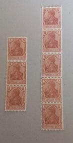 8 Postzegels Deutsches Reich 5 pfennig, Postzegels en Munten, Ophalen of Verzenden, Duitse Keizerrijk