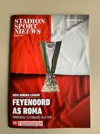 Programmaboekje Feyenoord - AS Roma, Nieuw, Balsport, Ophalen of Verzenden