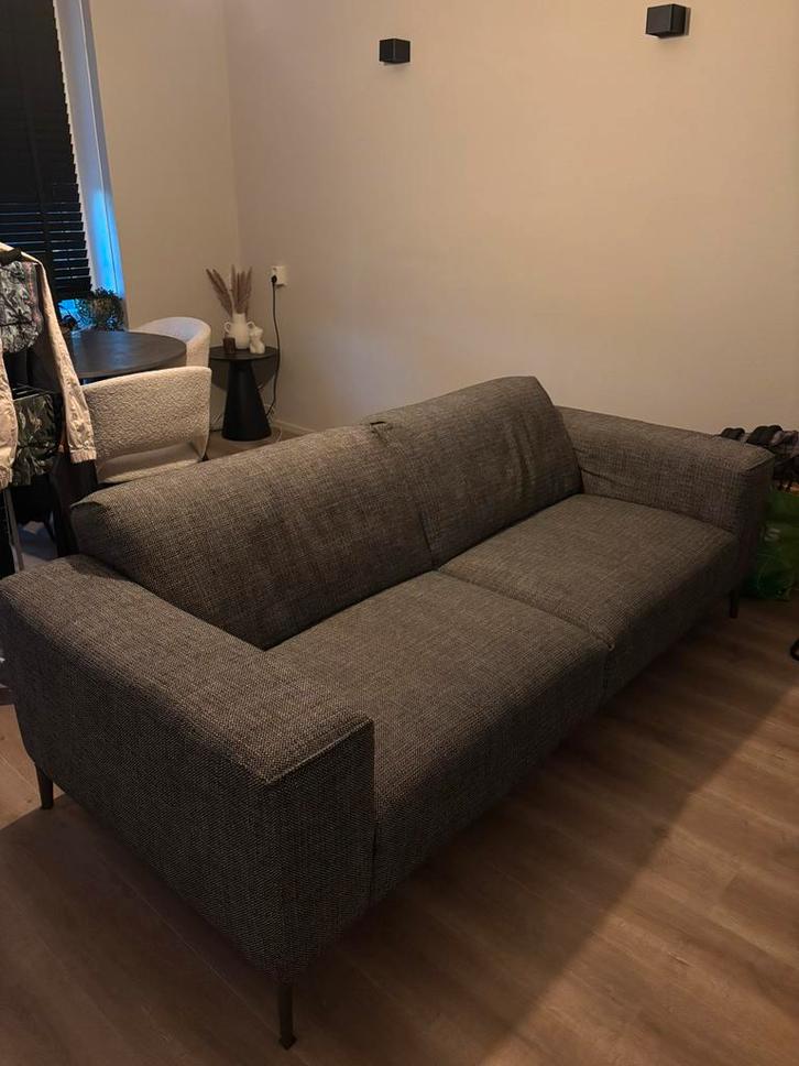 Moderne 3-zits bank, Huis en Inrichting, Banken | Sofa's en Chaises Longues, Zo goed als nieuw, Tweepersoons, 200 tot 250 cm, 75 tot 100 cm