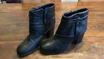 Laarsjes leer 39, Kleding | Dames, Schoenen, Ophalen of Verzenden, Zo goed als nieuw, Zwart