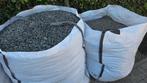 Basalt, split antraciet medium tot fijn, Tuin en Terras, Grind, Keien en Split, Ophalen, Zo goed als nieuw, Basalt, Split