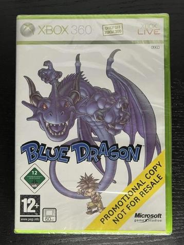 Blue Dragon Xbox 360 Sealed Rare Promo PAL game beschikbaar voor biedingen