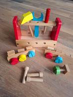 Houten gereedschap, Kinderen en Baby's, Speelgoed | Houten speelgoed, Ophalen, Gebruikt, Overige typen